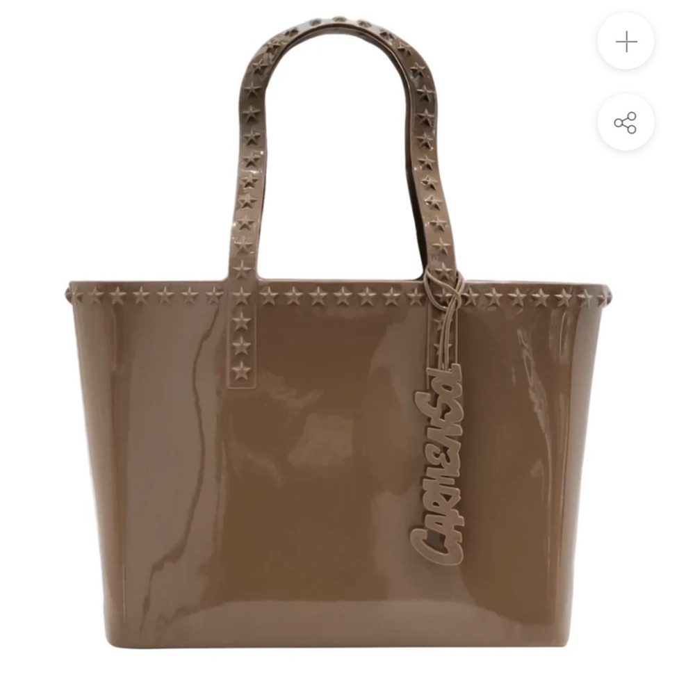 Carmen Sol - Seba Stars Mid Tote - Brown